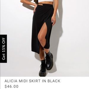 Motel Rocks Midi Skirt